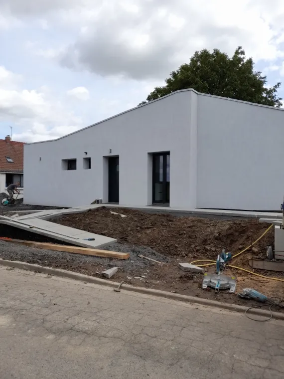 Agrandissement de maison, extension, Roubaix, Société Nouvelle LOUBERT