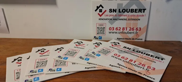 Panneaux de communication de la Société Nouvelle Loubert à Roubaix