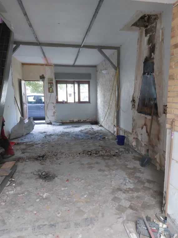 Travaux de rénovation entière d'une maison à Marcq-en-Baroeul, Roubaix, Société Nouvelle LOUBERT