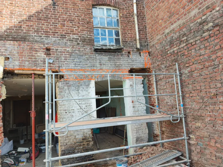 Travaux de démolition et de création d'appartements à Tourcoing, Roubaix, Société Nouvelle LOUBERT