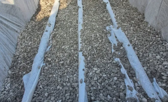Construction des fondations d'une maison individuelle à Allennes-les-Marais