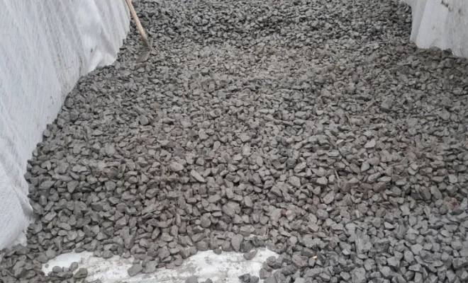 Construction des fondations d'une maison individuelle à Allennes-les-Marais