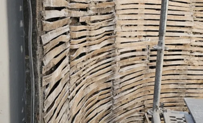 Rénovation d'une cage d'escalier dans la métropole lilloise à Croix