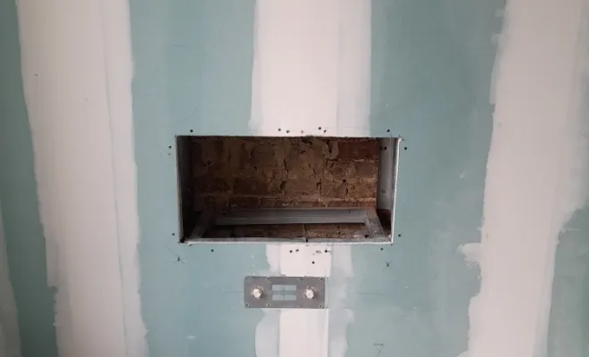 Travaux de création d'une salle de bains à Croix