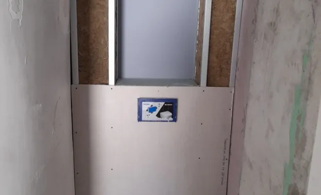 Travaux de création d'une salle de bains à Croix