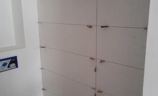 Travaux de création d'une salle de bains à Croix