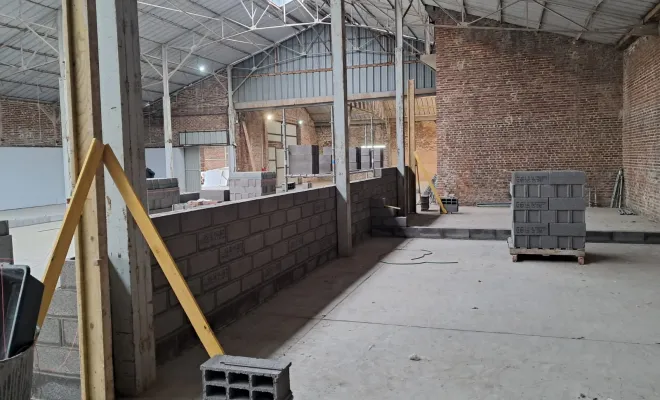 Création de cellules et bureaux dans un local commercial à Lambersart proche de Roubaix, Roubaix, Société Nouvelle LOUBERT