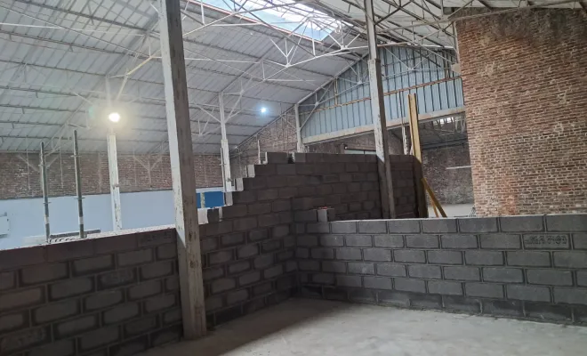 Travaux de maçonnerie dans un local commercial à Lomme, Roubaix, Société Nouvelle LOUBERT