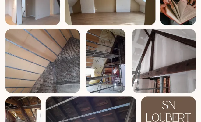 Pose de parquet dans une chambre à Wasquehal, Roubaix, Société Nouvelle LOUBERT