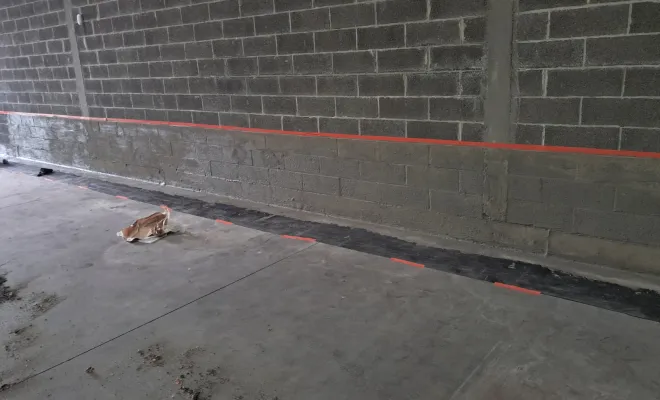 Cimentage hydrofuge à Fretin, Roubaix, Société Nouvelle LOUBERT