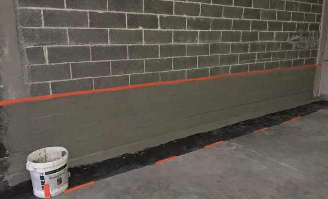 Cimentage hydrofuge à Fretin, Roubaix, Société Nouvelle LOUBERT