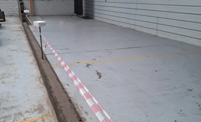 Travaux de création d'un mur séparatif en maçonnerie à Neuville-en-Ferrain, Roubaix, Société Nouvelle LOUBERT