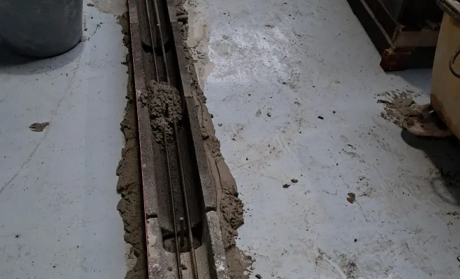 Travaux de création d'un mur séparatif en maçonnerie à Neuville-en-Ferrain, Roubaix, Société Nouvelle LOUBERT