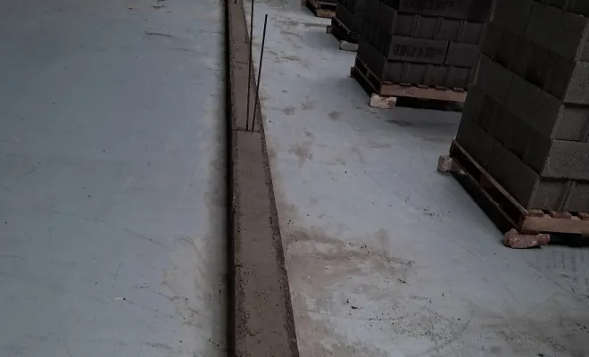 Travaux de création d'un mur séparatif en maçonnerie à Neuville-en-Ferrain, Roubaix, Société Nouvelle LOUBERT