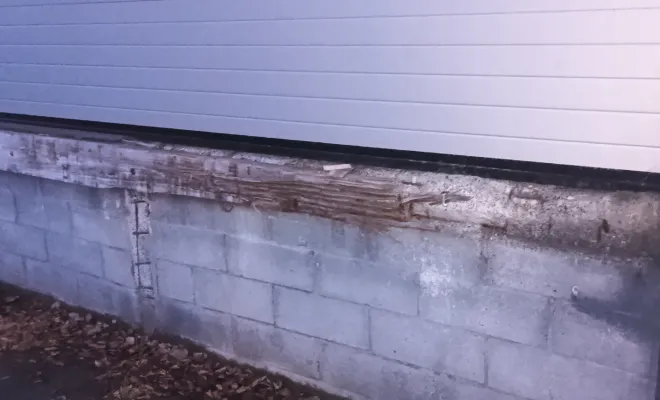 Pose de butoirs de quai à Lesquin, Roubaix, Société Nouvelle LOUBERT
