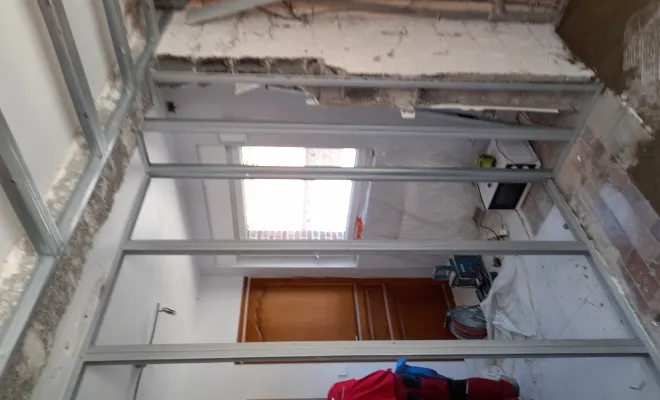 Travaux de rénovation d'un logement à Bourghelles, Roubaix, Société Nouvelle LOUBERT