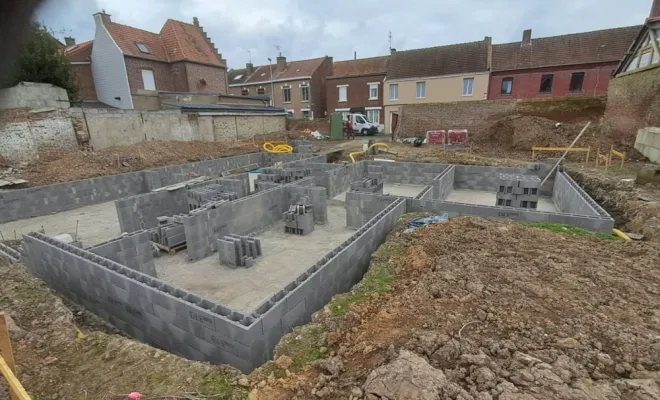 Travaux de maçonnerie générale, Roubaix, Société Nouvelle LOUBERT
