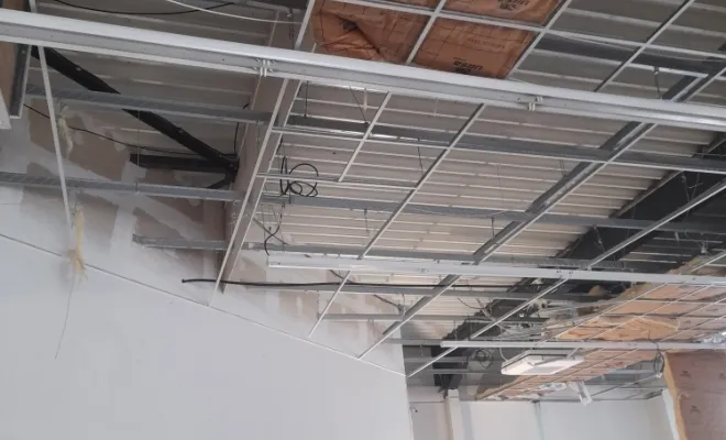 Démolition dans cellule commerciale, Roubaix, Société Nouvelle LOUBERT