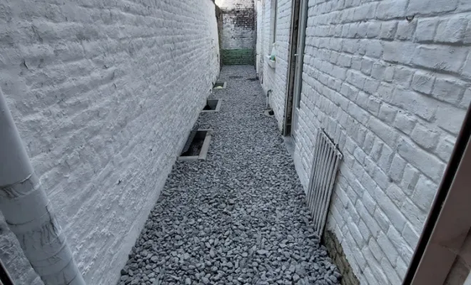 réalisation d'une cour à Roubaix SN Loubert