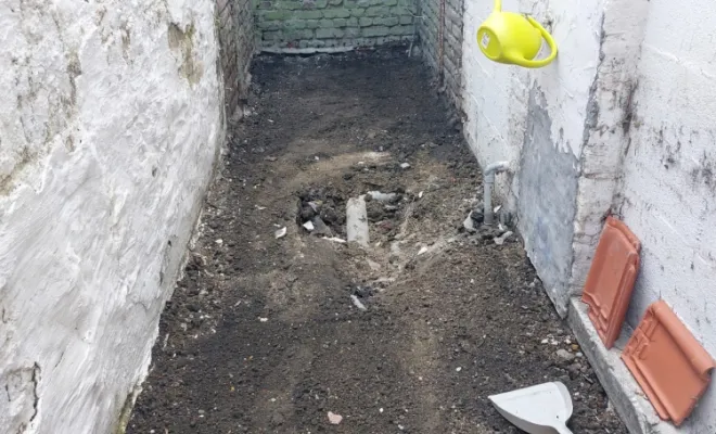 réalisation d'une cour à Roubaix SN Loubert